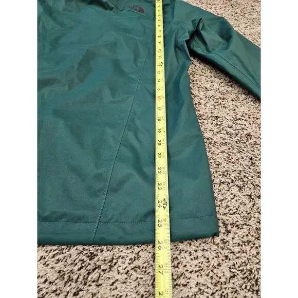 The North Face Women’s Resolve 2 Weatherproof Hooded Jacket SZ M Green - Picture 7 of 10